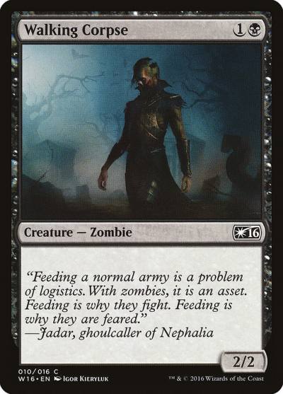 Walking Corpse W16-10 Welcome Deck 2016 Magic card