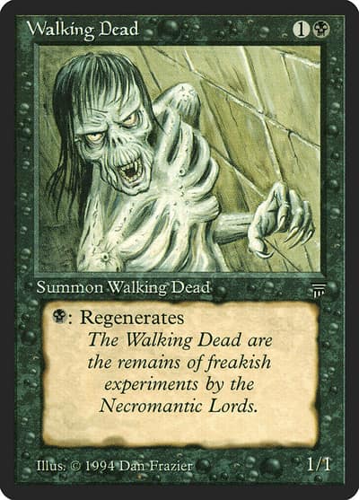 Walking Dead 126 Legends Magic card