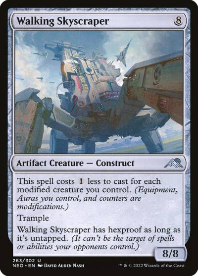 Walking Skyscraper NEO-263 Kamigawa: Neon Dynasty Magic card
