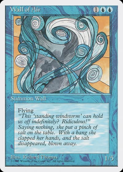 Wall of Air 4ED-113 Fourth Edition Magic card