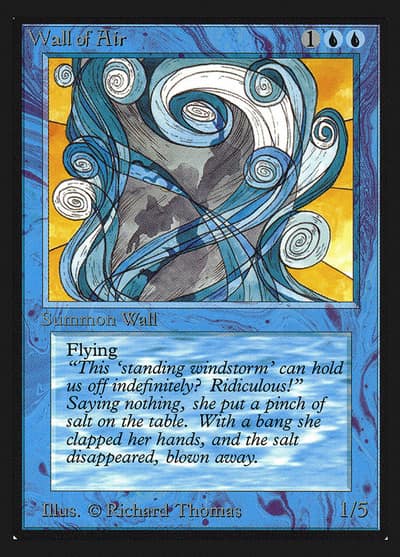 Wall of Air CED-90 Collectors' Edition Magic card