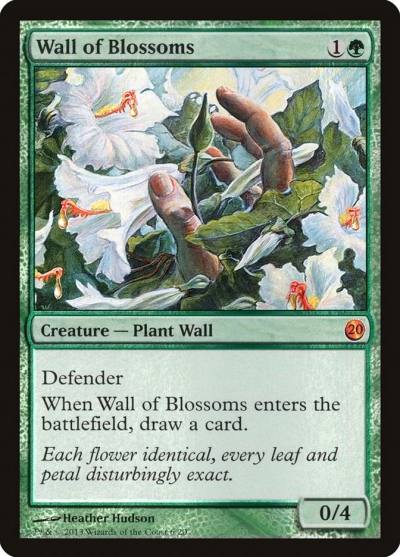 Wall of Blossoms V13-6 From the Vault: Twenty Magic card