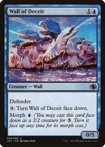 Wall of Deceit JVC-5 Duel Decks Anthology: Jace vs. Chandra Magic card