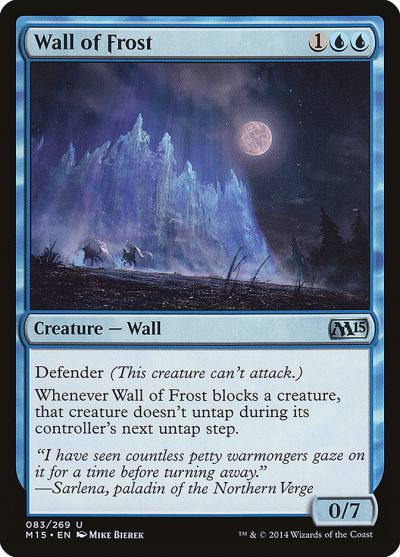 Wall of Frost M15-83 Magic 2015 Magic card