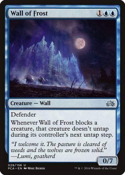 Wall of Frost PCA-28 Planechase Anthology Magic card