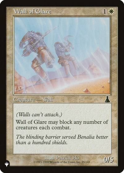 Wall of Glare PLST-UDS-25 The List Magic card