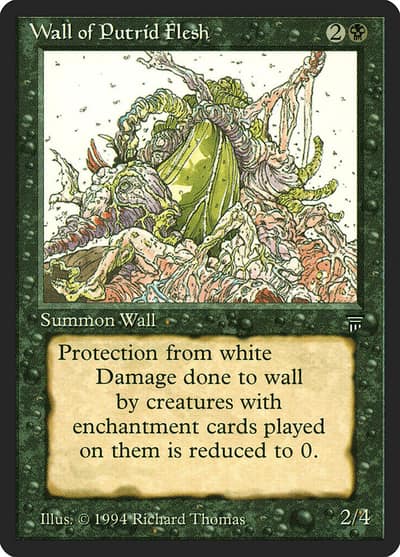 Wall of Putrid Flesh 127 Legends Magic card