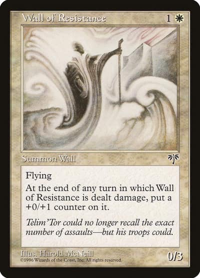 Wall of Resistance 46 Mirage Magic card