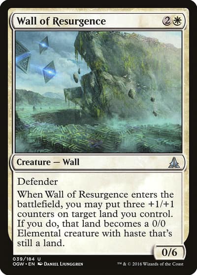 Wall of Resurgence 39 Oath of the Gatewatch Magic card