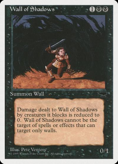 Wall of Shadows CHR-41 Chronicles Magic card