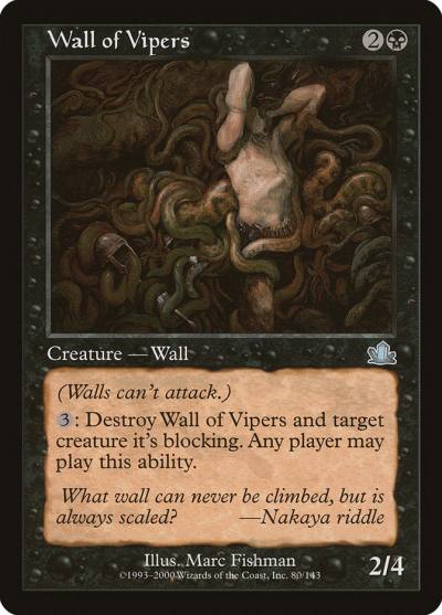 Wall of Vipers PCY-80 Prophecy Magic card