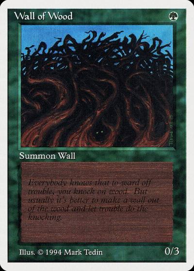 Wall of Wood SUM-226 Summer Magic / Edgar Magic card