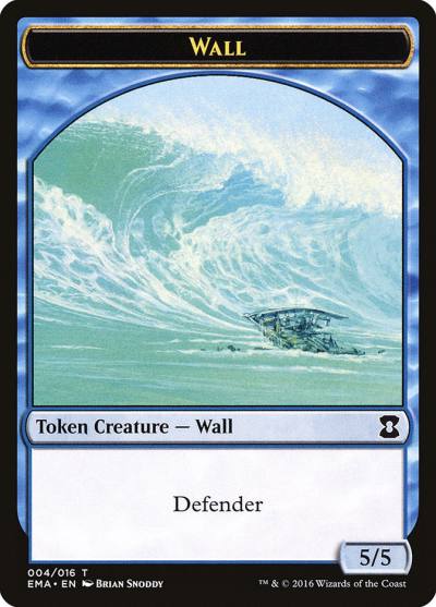 Wall TEMA-4 Eternal Masters Tokens Magic card