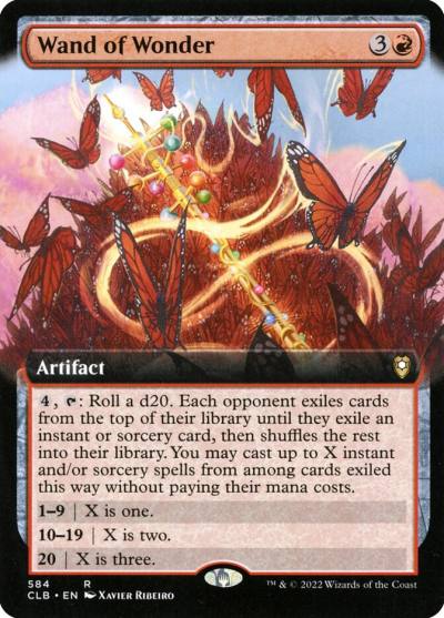 Wand of Wonder CLB-584 Commander Legends: Battle for Baldur's Gate Magic card