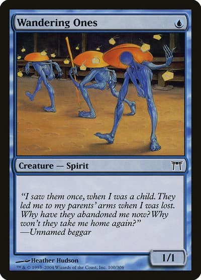 Wandering Ones 100 Champions of Kamigawa Magic card