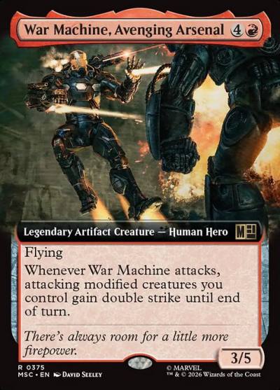 War Machine, Avenging Arsenal