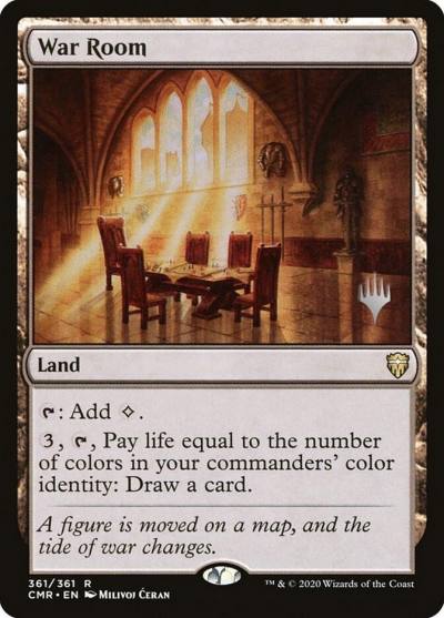 War Room PCMR-361P Commander Legends Promos Magic card