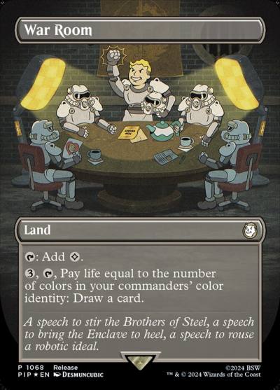 War Room PIP-1068 Fallout Magic card