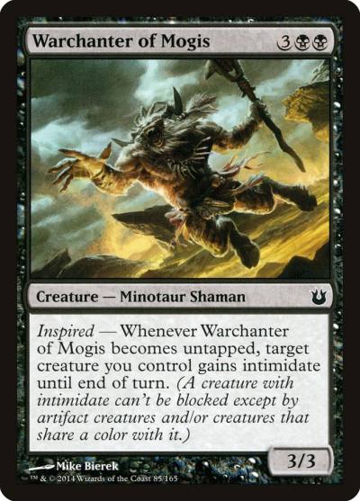 Warchanter of Mogis BNG-85 Born of the Gods Magic card