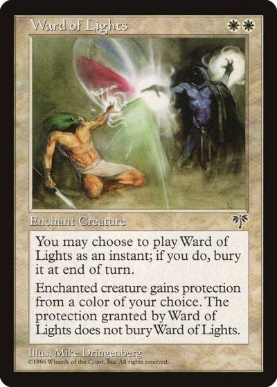 Ward of Lights MIR-47 Mirage Magic card