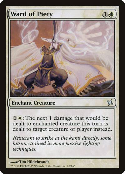 Ward of Piety BOK-28 Betrayers of Kamigawa Magic card