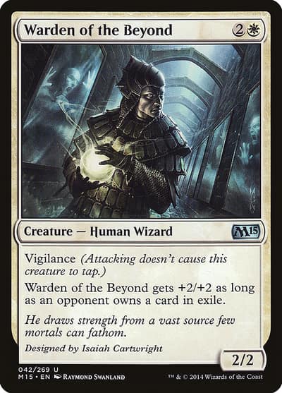Warden of the Beyond 42 Magic 2015 Magic card