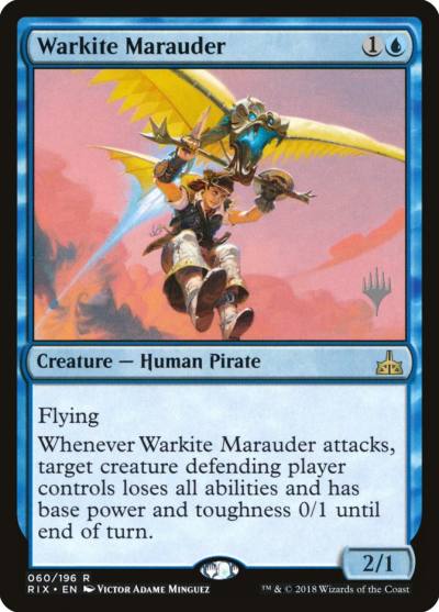 Warkite Marauder PRIX-60P Rivals of Ixalan Promos Magic card