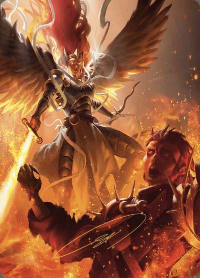 Warleader's Call // Warleader's Call AMKM-35 Murders at Karlov Manor Art Series Magic card