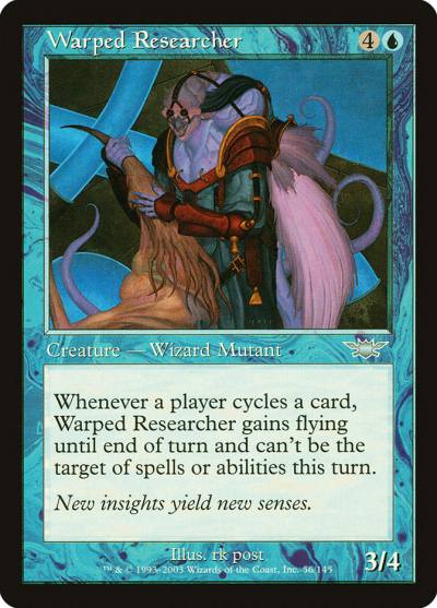 Warped Researcher LGN-56 Legions Magic card