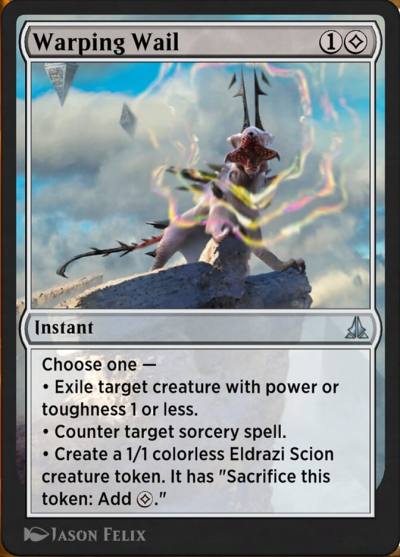 Warping Wail PA1-9 Pioneer Anthology 1 Magic card