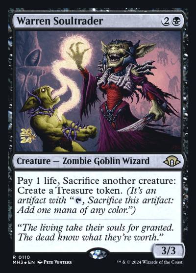 Warren Soultrader PMH3-110S Modern Horizons 3 Promos Magic card