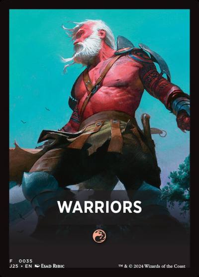 Warriors FJ25-35 Foundations Jumpstart Front Cards Magic card
