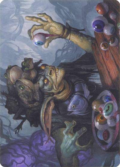 Warteye Witch // Warteye Witch AMH1-8 Modern Horizons Art Series Magic card