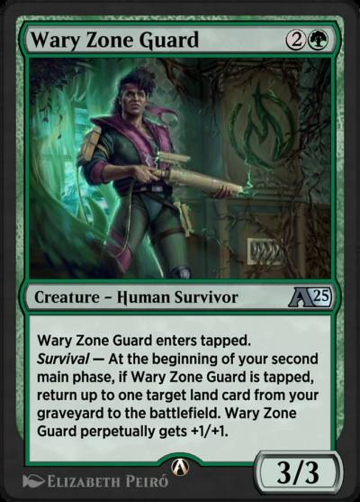 Wary Zone Guard YDSK-18 Alchemy: Duskmourn Magic card