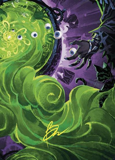 Waste Not // Waste Not AWOE-70 Wilds of Eldraine Art Series Magic card