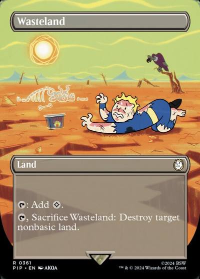 Wasteland PIP-361 Fallout Magic card