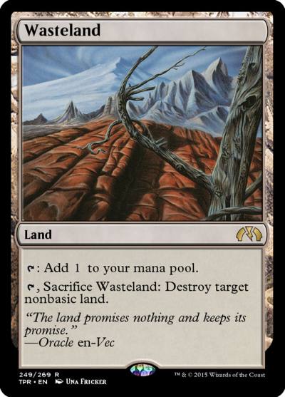 Wasteland TPR-249 Tempest Remastered Magic card