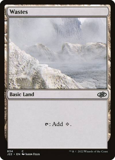 Wastes J22-834 Jumpstart 2022 Magic card