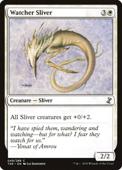 Watcher Sliver TSR-49 Time Spiral Remastered Magic card