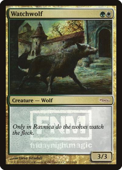 Watchwolf F09-9 Friday Night Magic 2009 Magic card