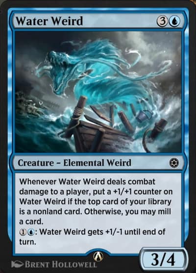 Water Weird 41 Alchemy Horizons: Baldur's Gate Magic card