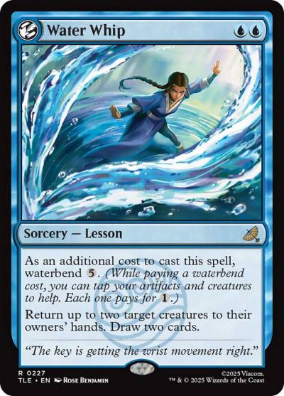 Water Whip TLE-227 Avatar: The Last Airbender Eternal Magic card