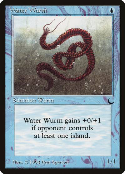Water Wurm 38 The Dark Magic card