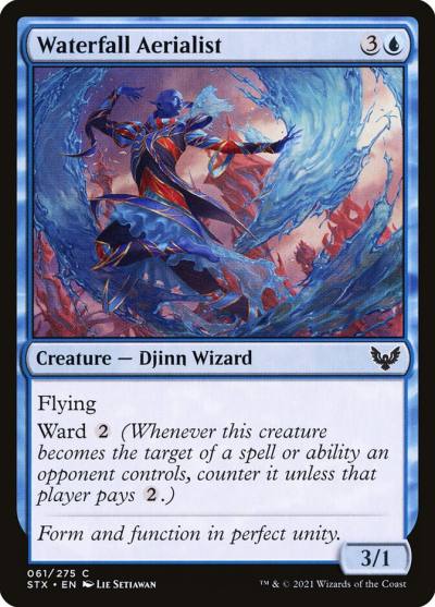 Waterfall Aerialist 61 Strixhaven: School of Mages Magic card