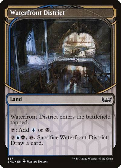Waterfront District SNC-357 Streets of New Capenna Magic card
