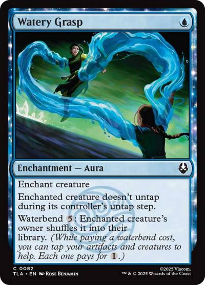 Watery Grasp TLA-82 Avatar: The Last Airbender Magic card