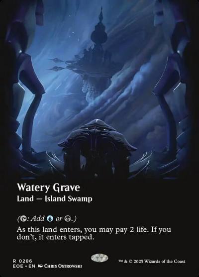 Watery Grave EOE-286 Edge of Eternities Magic card