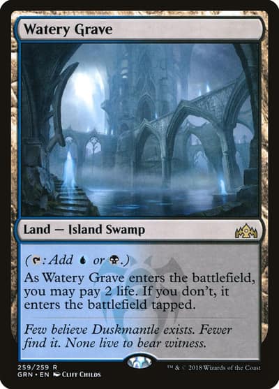 Watery Grave GRN-259 Guilds of Ravnica Magic card