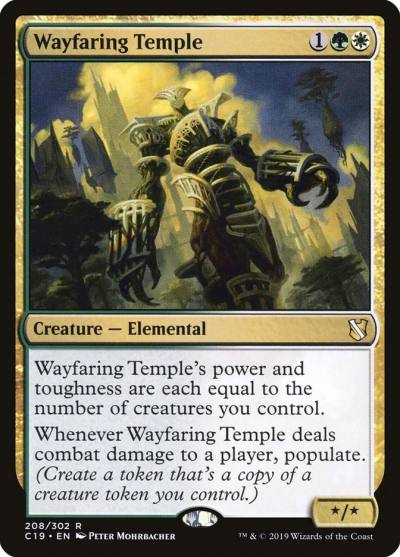 Wayfaring Temple C19-208 Commander 2019 Magic card