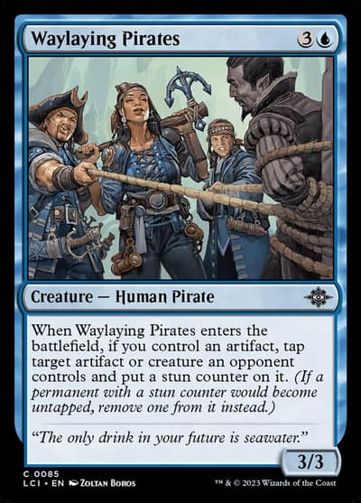 Waylaying Pirates 85 The Lost Caverns of Ixalan Magic card